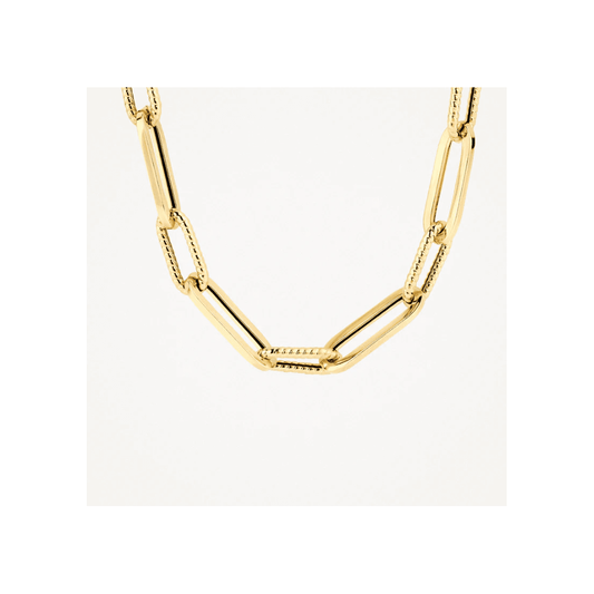 14CT YG LINK NECKLACE