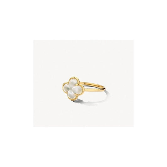 14CT YG MOTHER OF PEARL RING