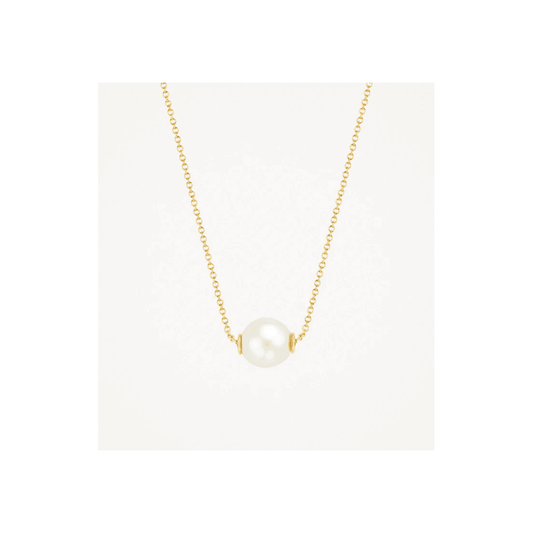 14CT YG PEARL NECKLACE