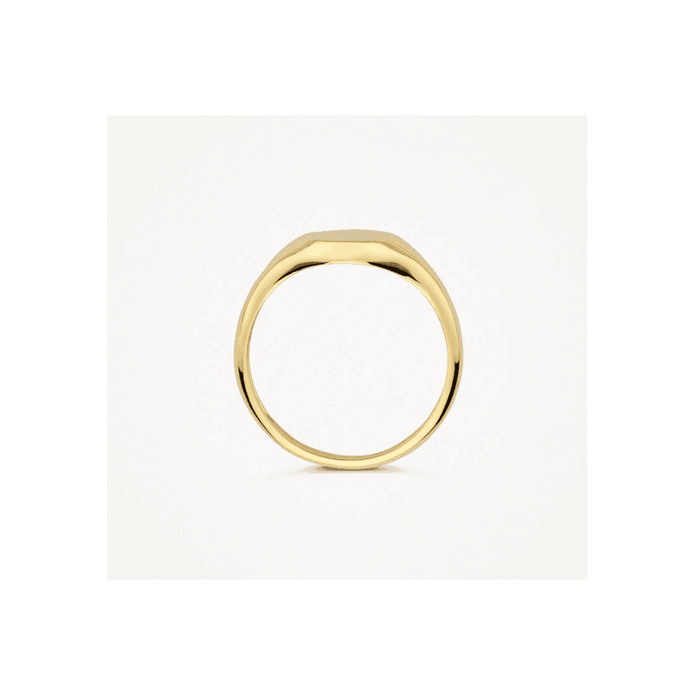 14CT YG SIGNET RING