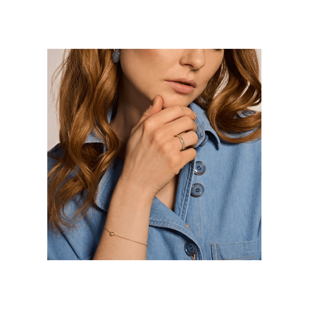 14CT YG STACKING RING