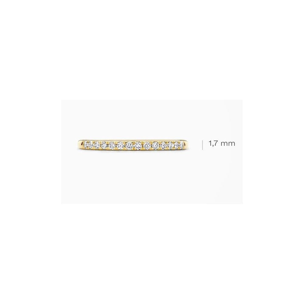 14ct Yellowgold Lab Diamond 0.21ct Band