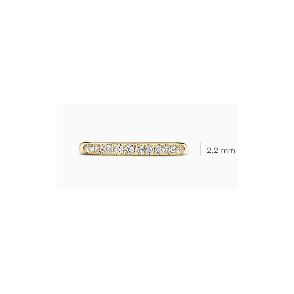 14ct Yellowgold Lab Diamond 0.31ct Band