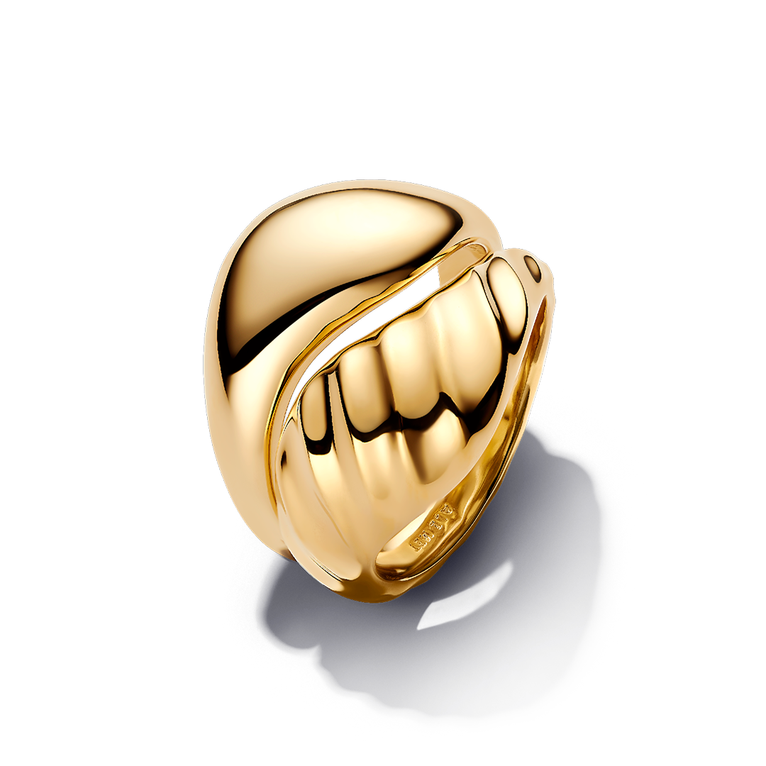 Rippled Stacking Rings