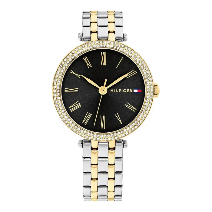 TOMMY HILFIGER LADIES TWO TONED WATCH