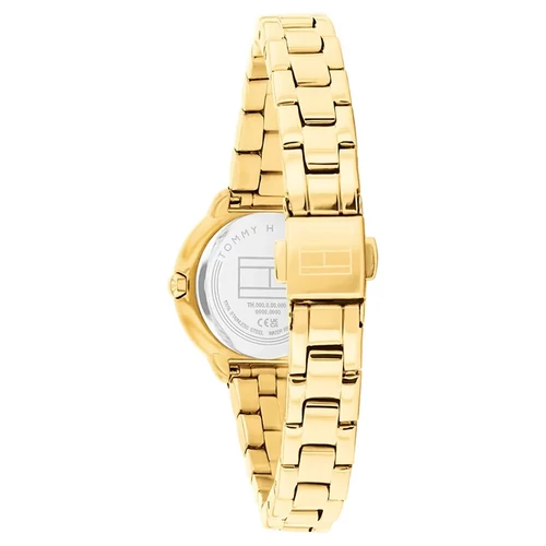 TOMMY HILFIGER COPPER DIAL LADIES GOLD STAINLESS STEEL WATCH