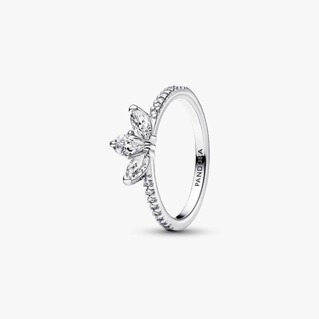 Sparkling Herbarium Cluster Ring