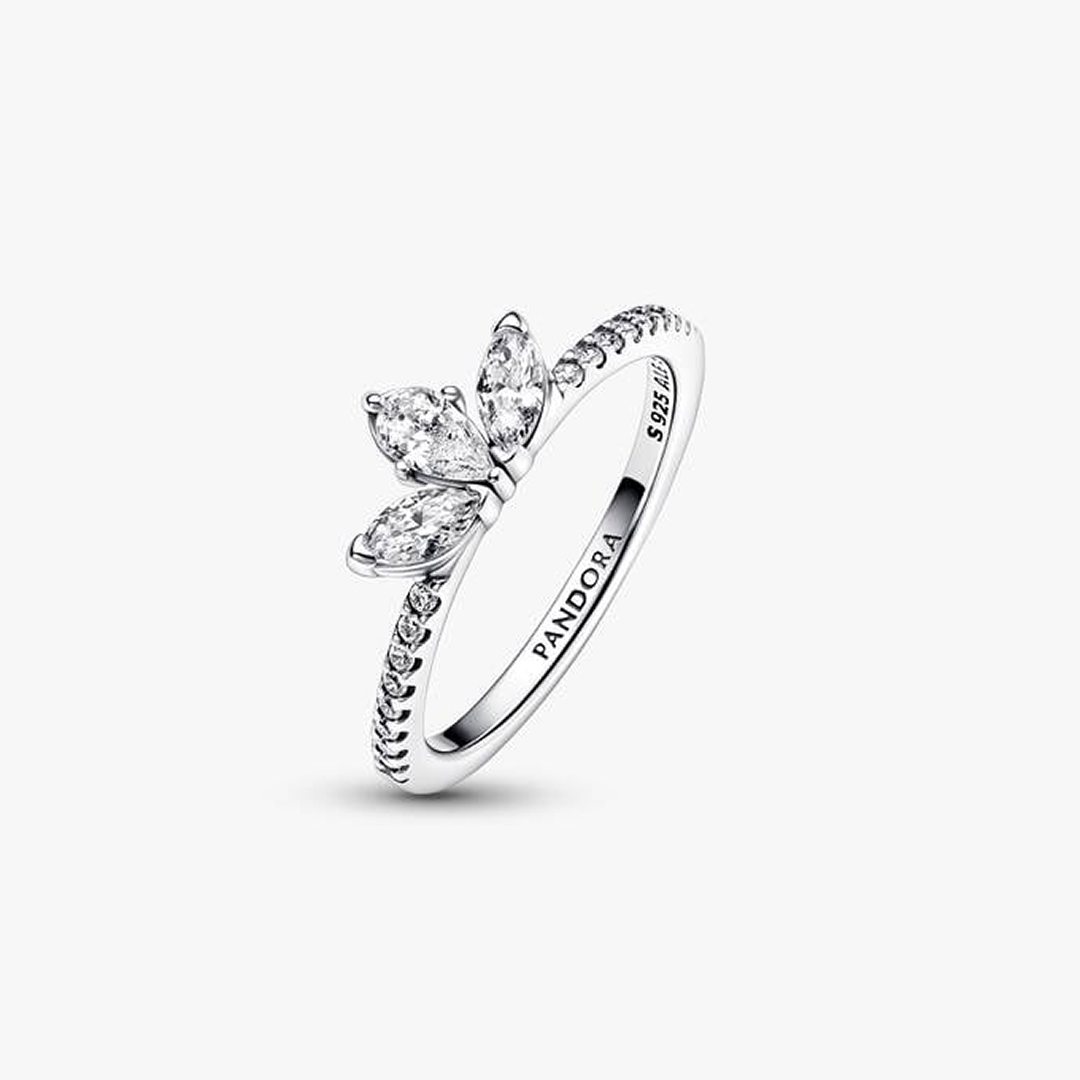 Sparkling Herbarium Cluster Ring
