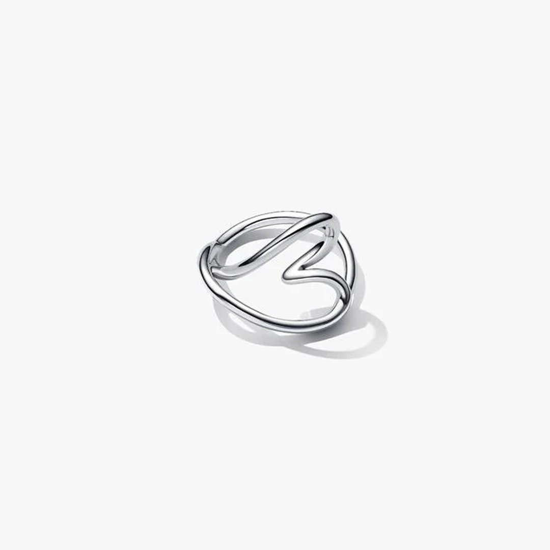 Organically Shaped Heart Ring