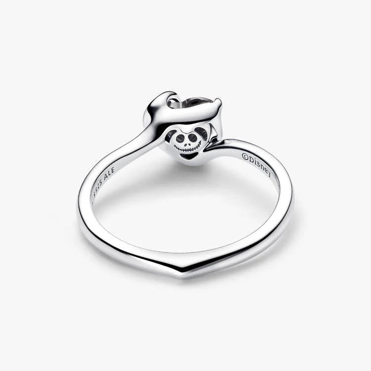 Disney The Nightmare Before Christmas Jack Black Heart Pandora Ring