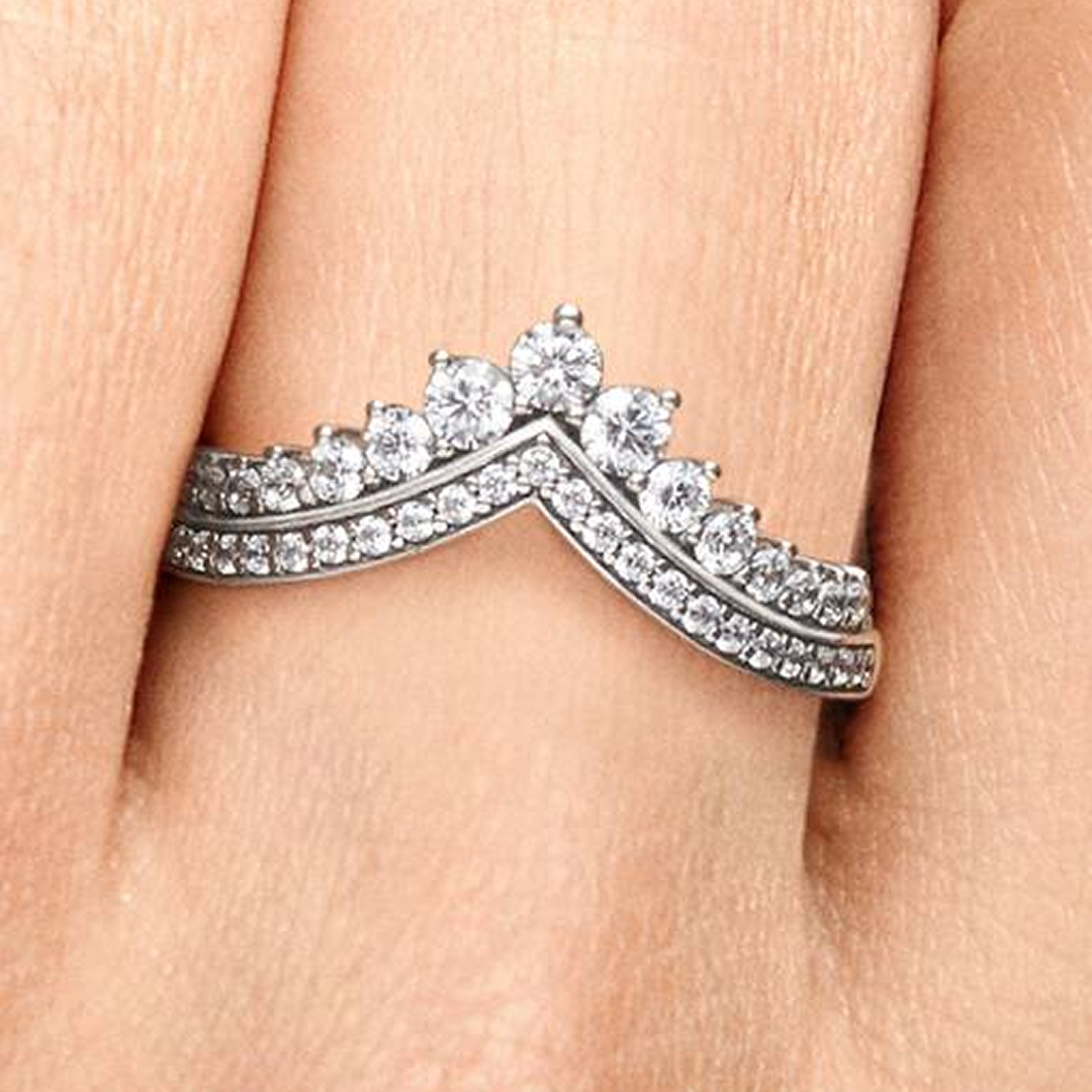 Princess Wishbone Ring