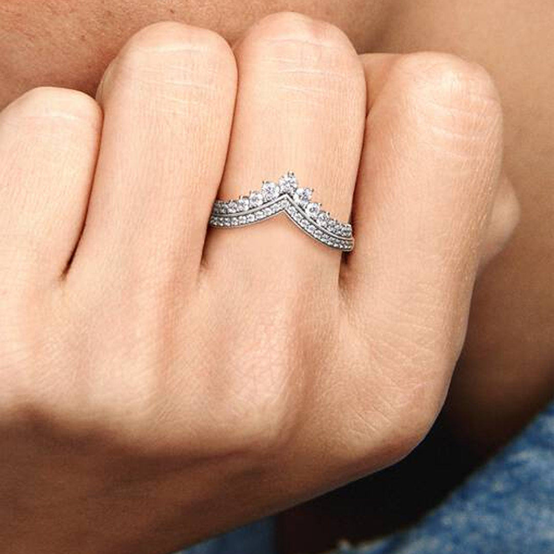 Princess Wishbone Ring