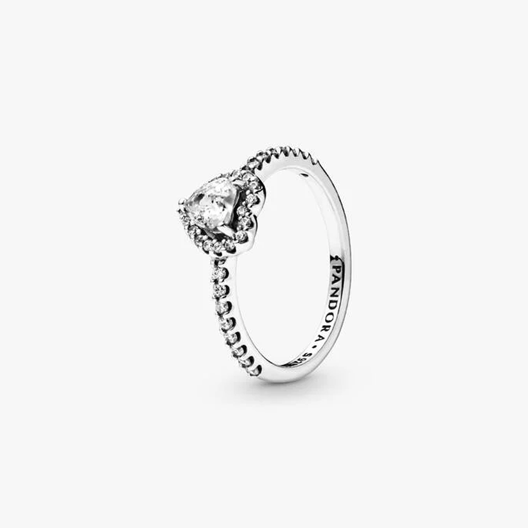 Elevated Heart Ring