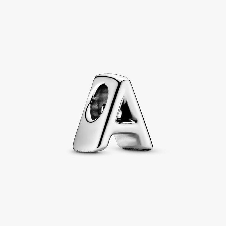 Letter A Alphabet Pandora Charm