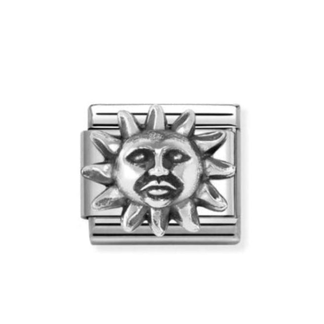 Nomination Oxidized Sun Charm