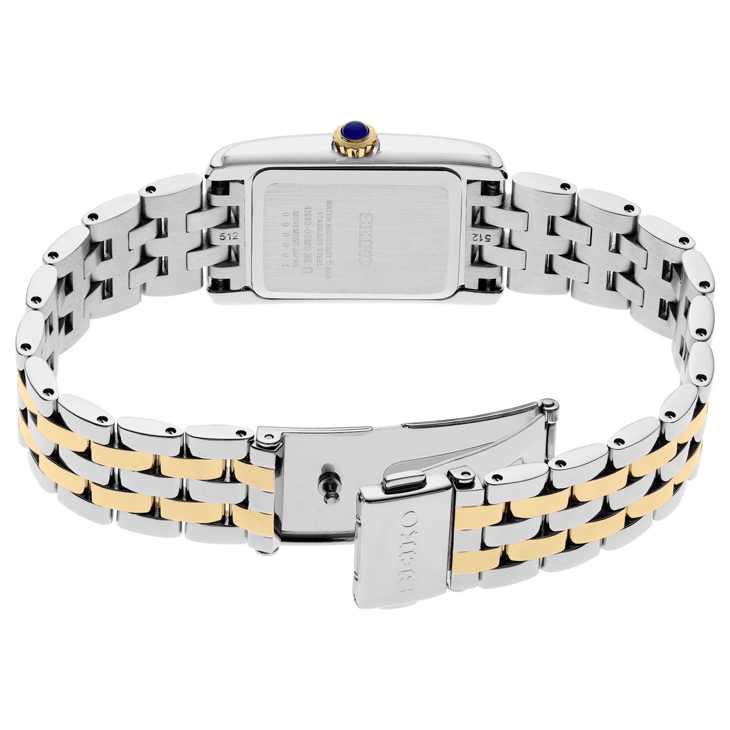 SEIKO LADIES TWO-TONED STAINLESS STEEL WATCH
