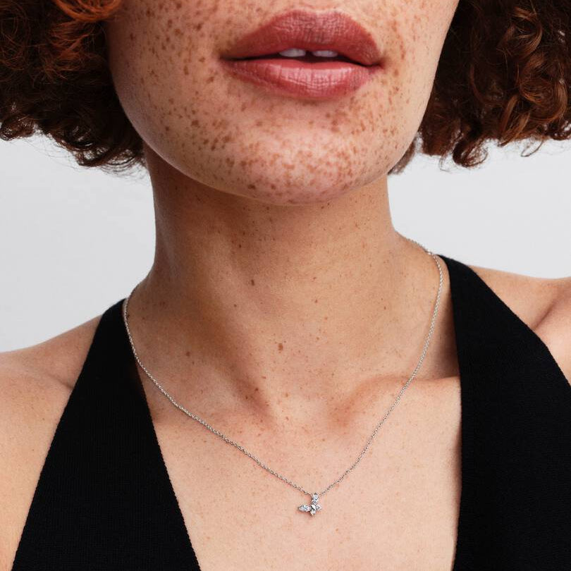 Pandora Butterfly Pendant Necklace