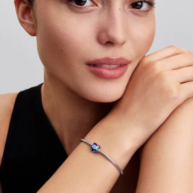 Blue Star Pandora Charm