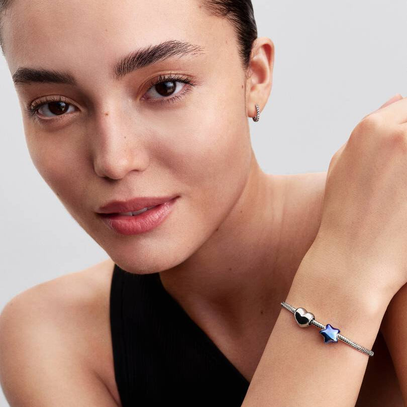 Blue Star Pandora Charm