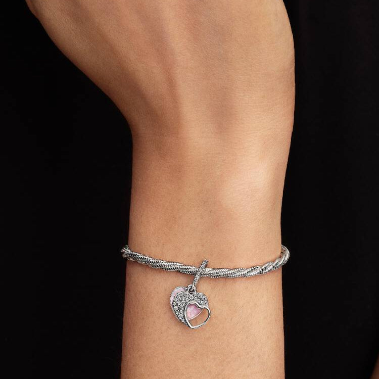 Beautiful Mother Double Dangle Pandora Charm