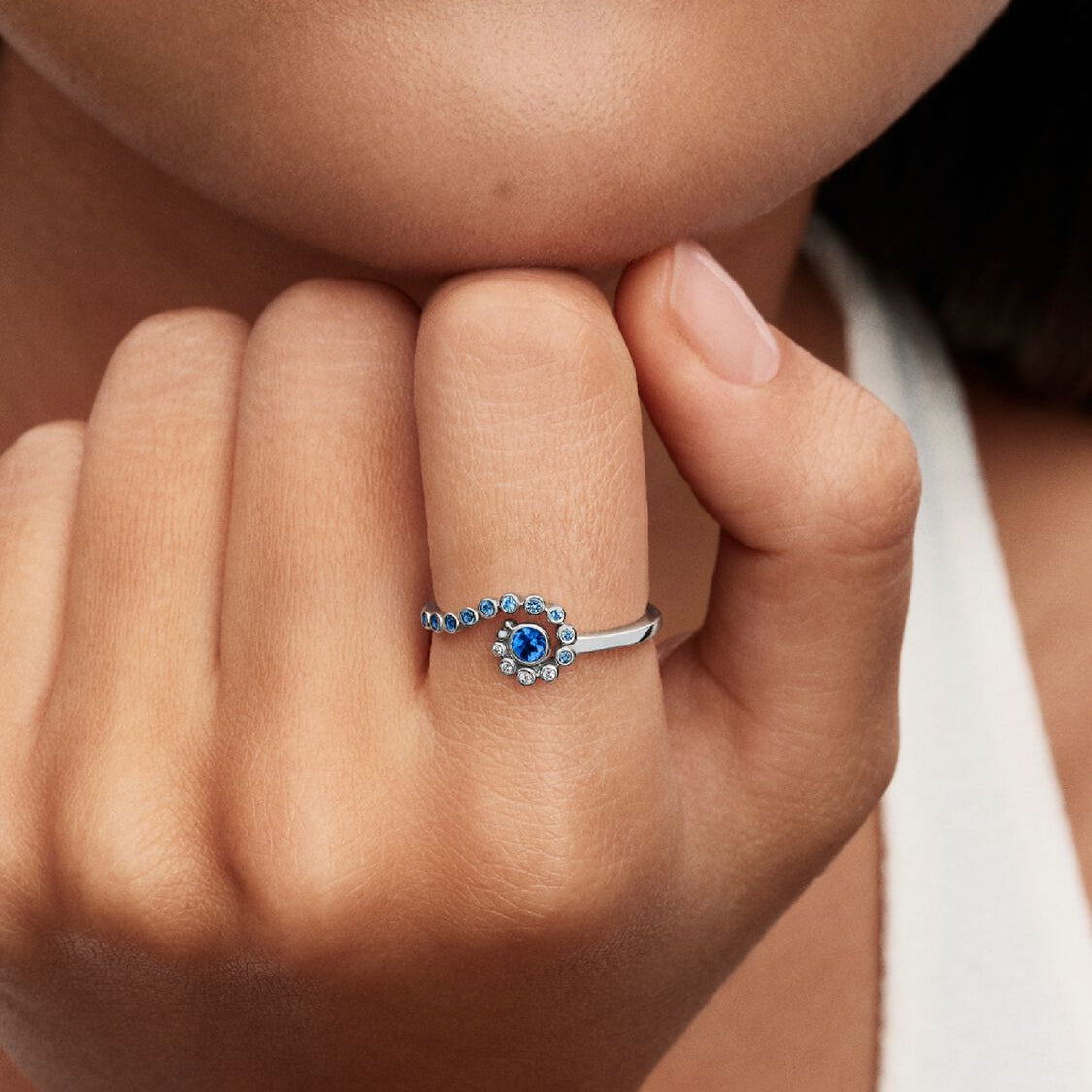 Disney Moana Ocean Wave Pandora Ring