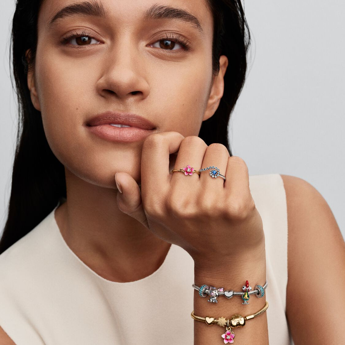 Disney Moana Ocean Wave Pandora Ring