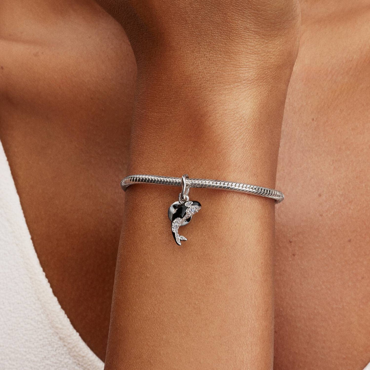 Orca Dangle Pandora Charm