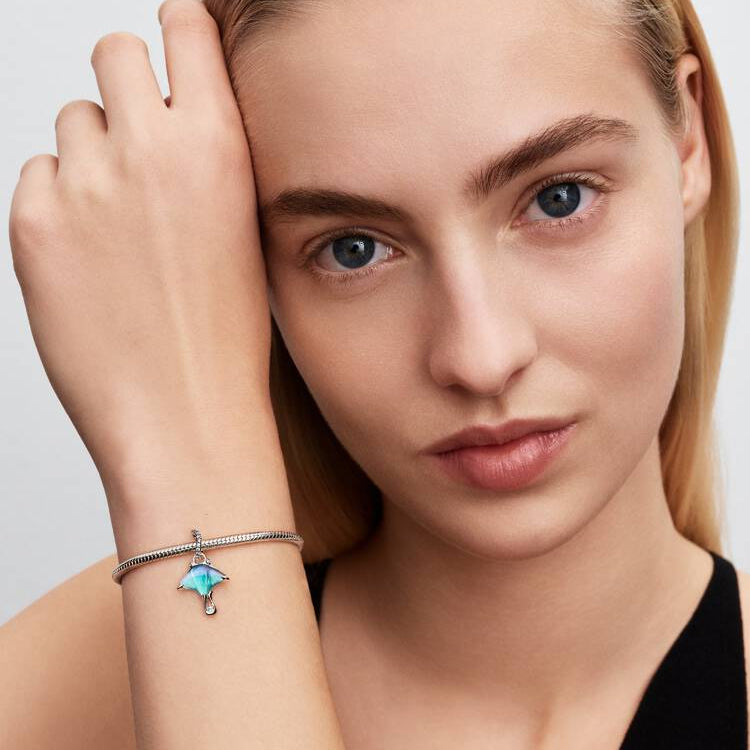 Manta Ray Dangle Pandora Charm