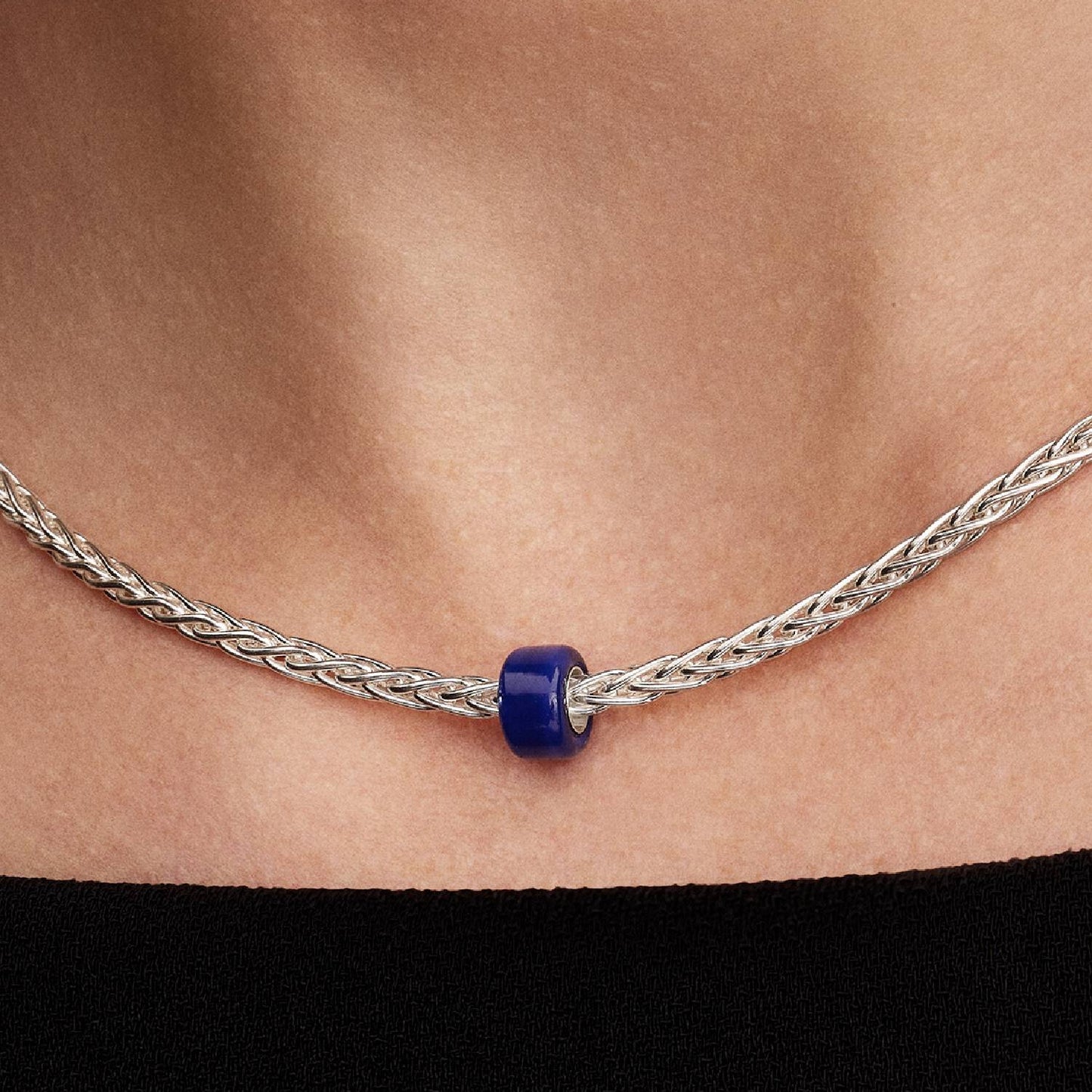 Blue Murano Glass Mini Pandora Charm