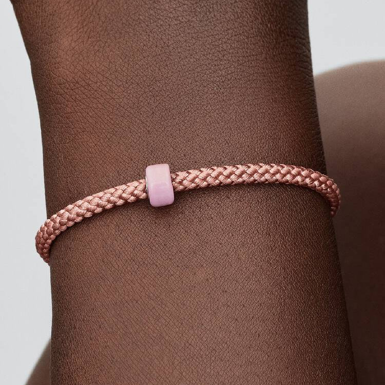 Pink Murano Glass Mini Pandora Charm
