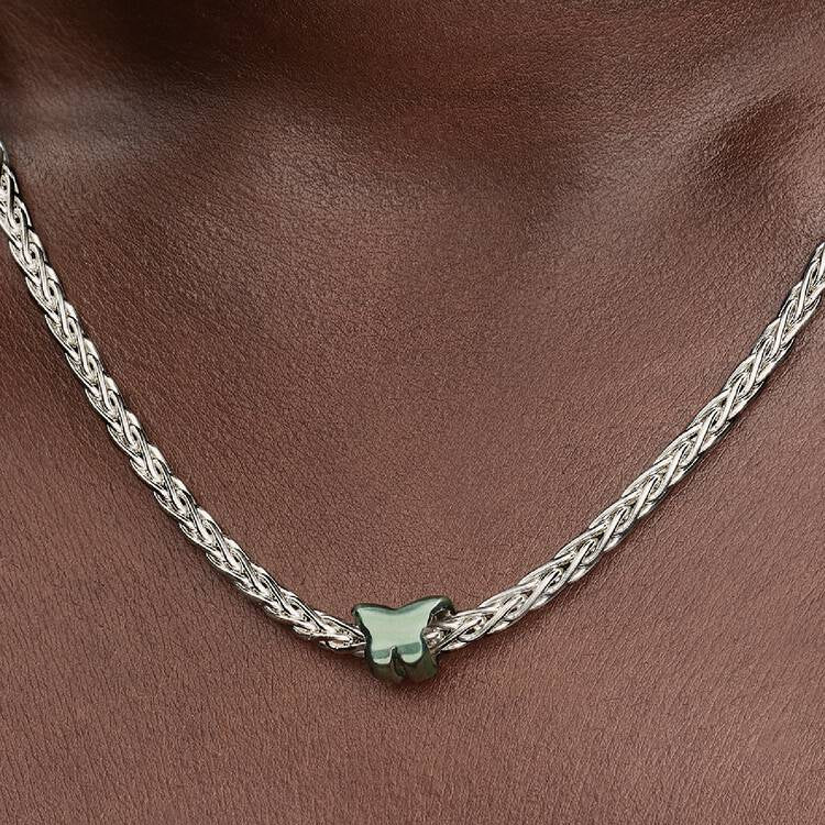Green Butterfly Mini Pandora Charm
