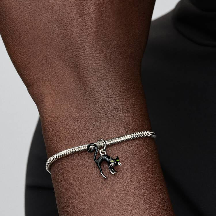 Black Cat Dangle Pandora Charm