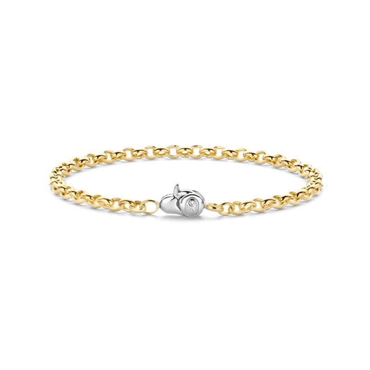 Tisento Gold on Silver Fine Bracelet