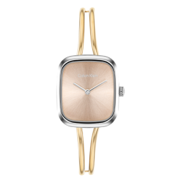 CALVIN KLEIN LADIES GOLD STAINLESS STEEL WATCH