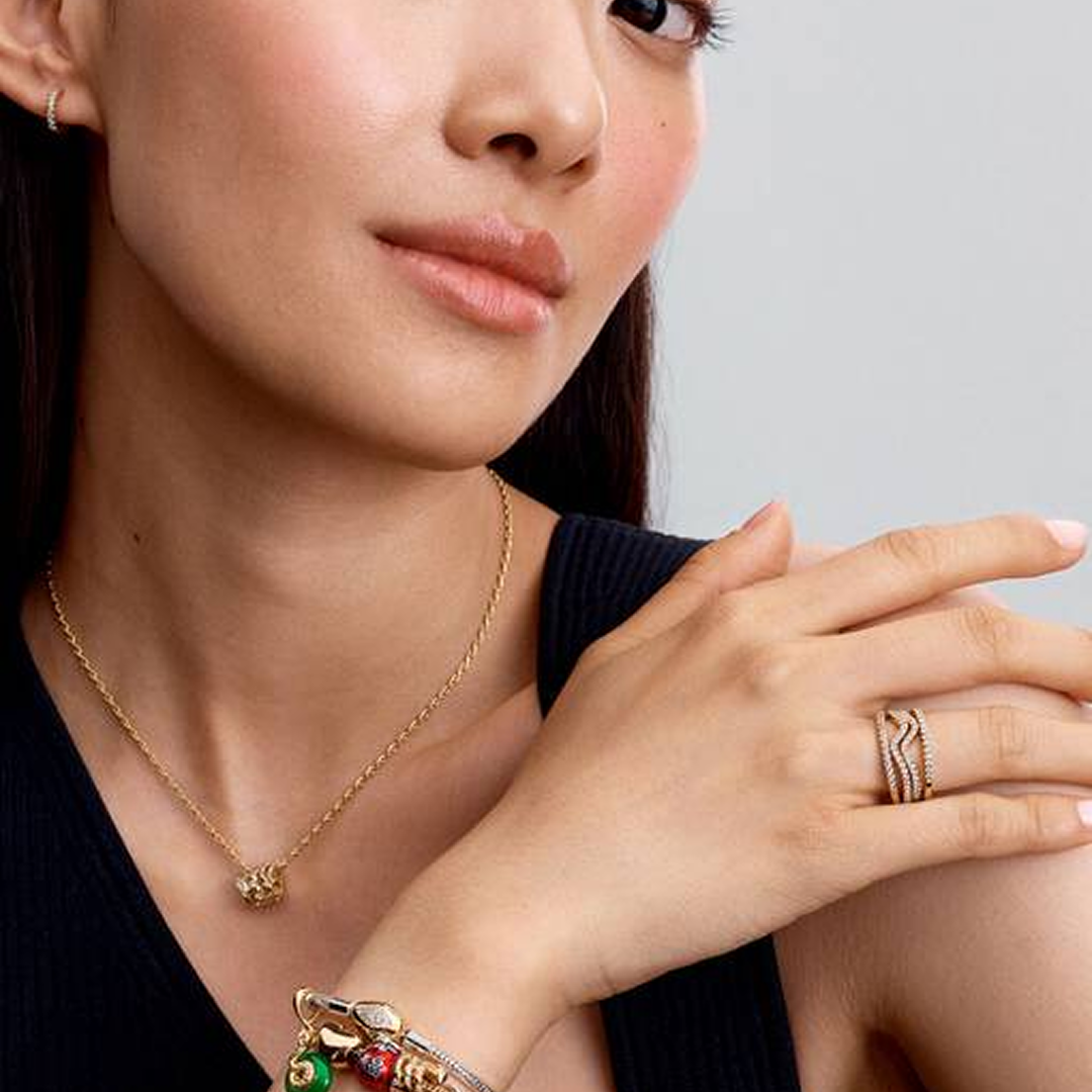 Sparkling Huggie Hoop Earrings