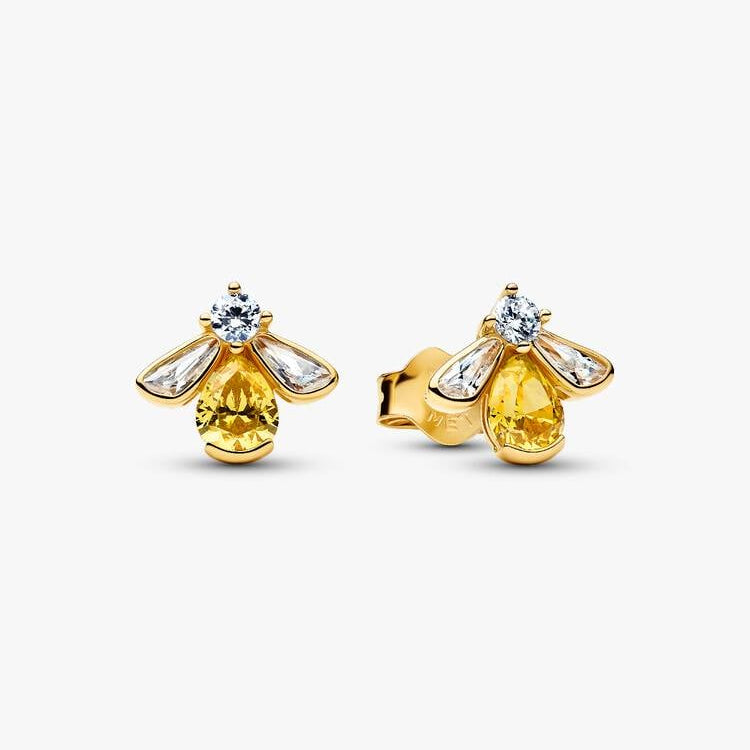 Honey Bee Pandora Stud Earrings