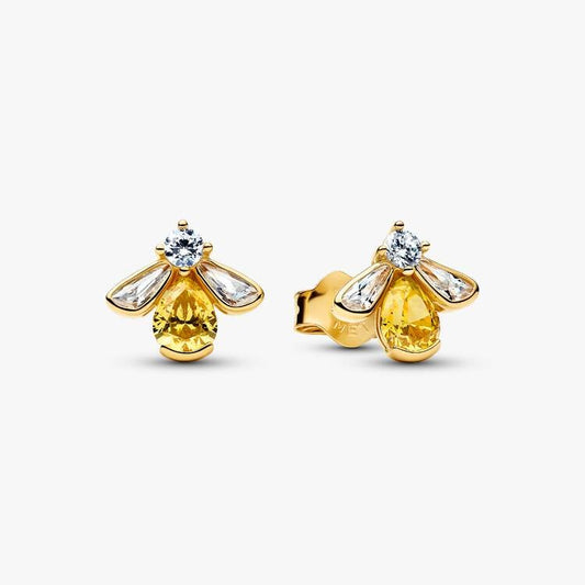 Honey Bee Pandora Stud Earrings