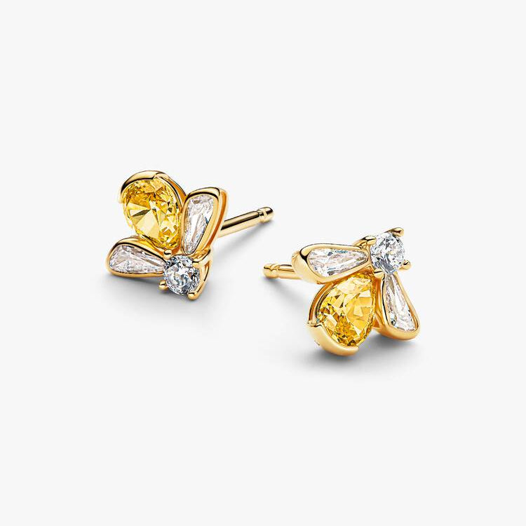 Honey Bee Pandora Stud Earrings