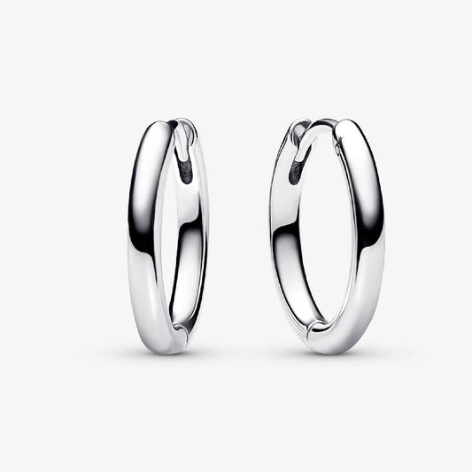 Pandora Moments 18mm Charm Hoop Earrings