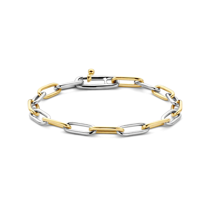 TISENTO TWO-TONED LINK BRACELET