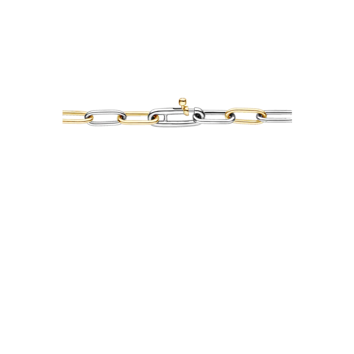 TISENTO TWO-TONED LINK BRACELET