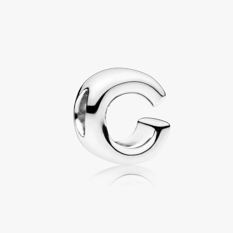 Letter C Alphabet Pandora Charm
