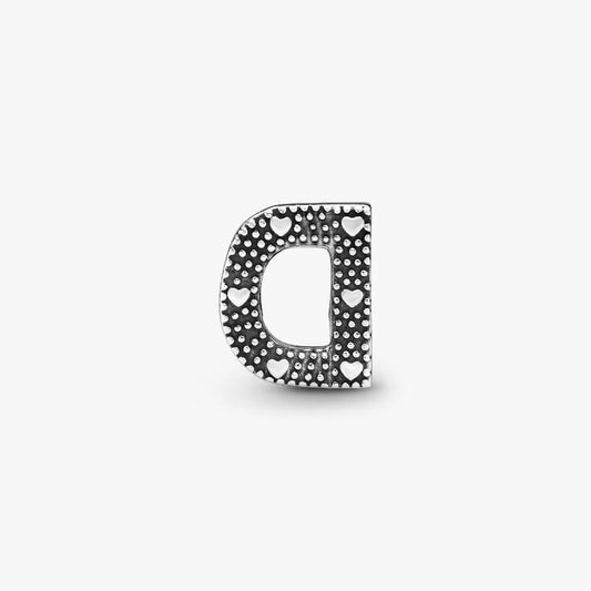 Letter D Alphabet Pandora Charm