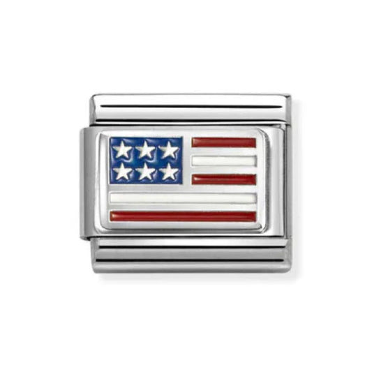 USA Flag Nomination Charm