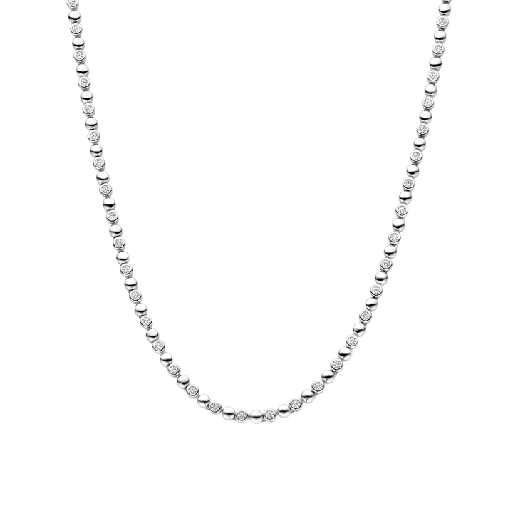 TISENTO ROUND CZ NECKLACE