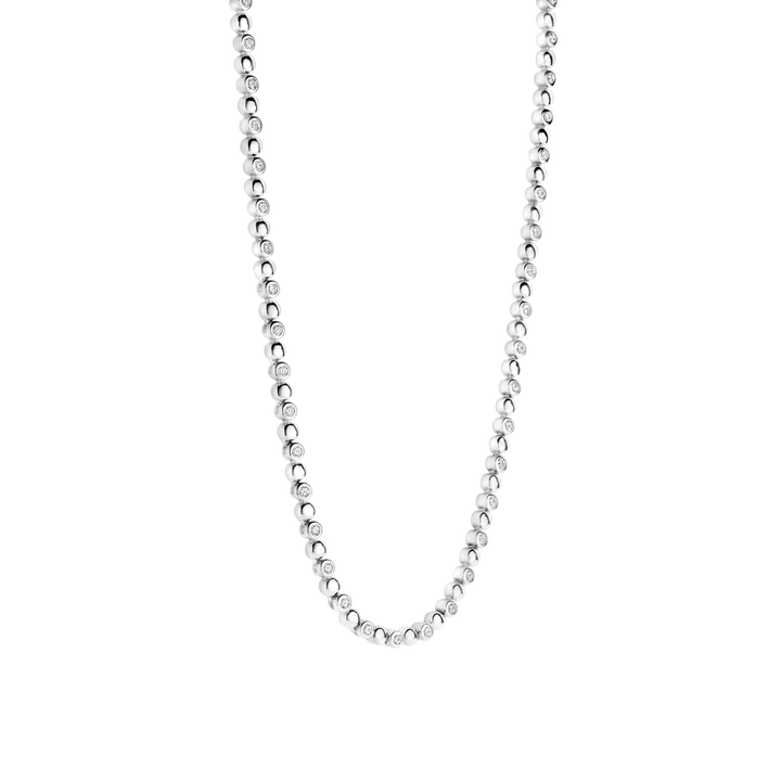 TISENTO ROUND CZ NECKLACE