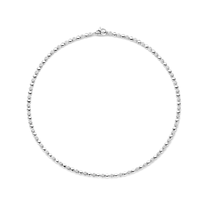 TISENTO ROUND CZ NECKLACE