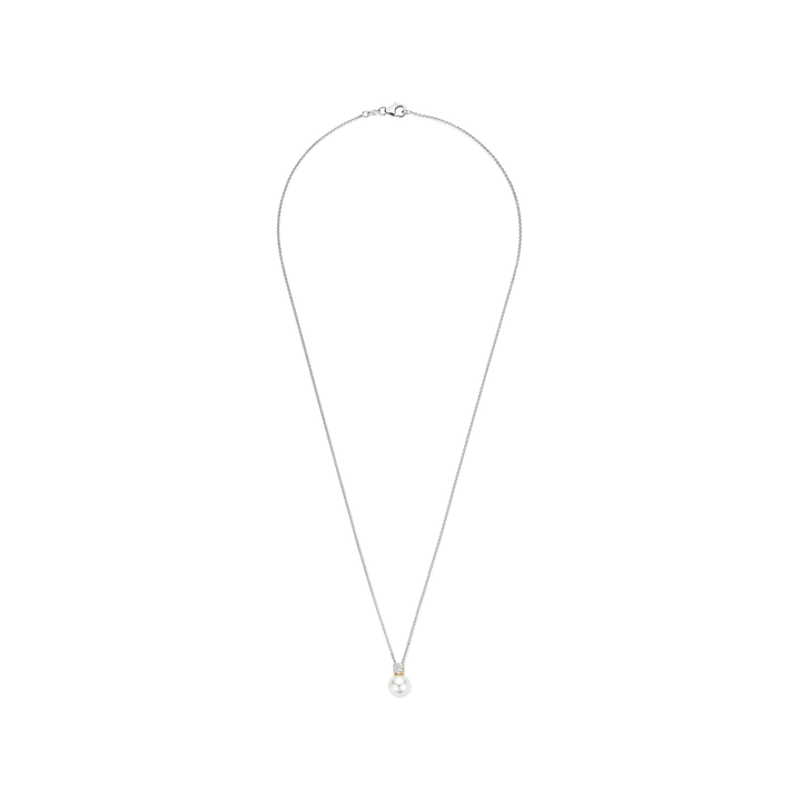 TISENTO PEARL & CZ PENDANT