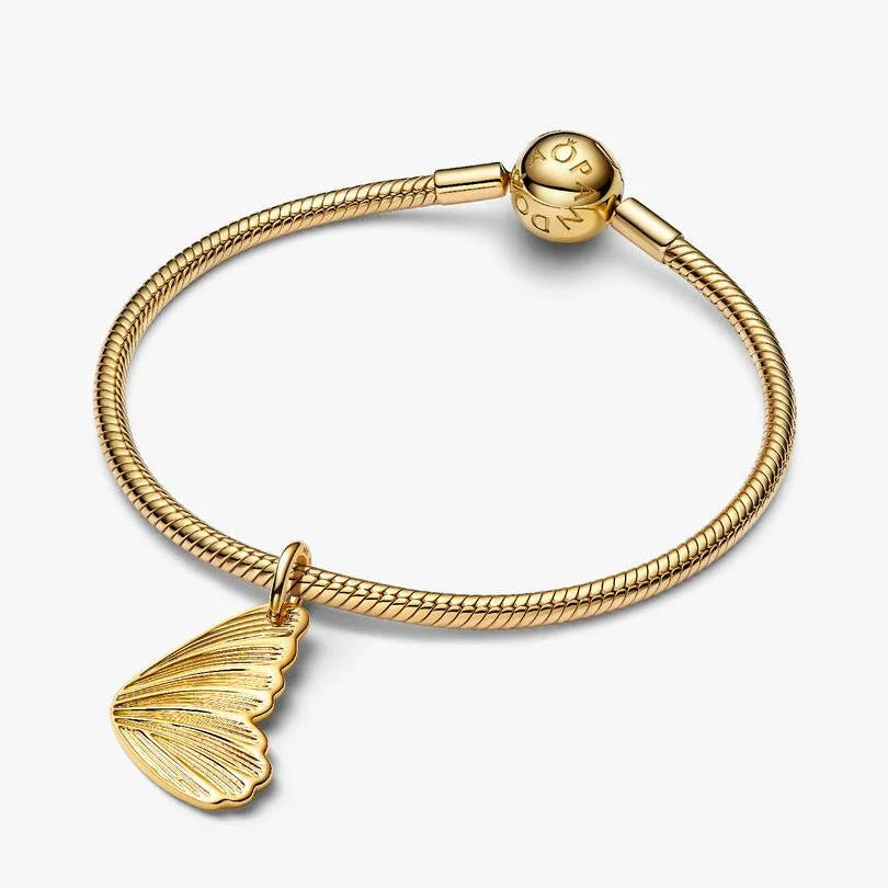 Pandora Engravable Angel Wing Tag Pendant