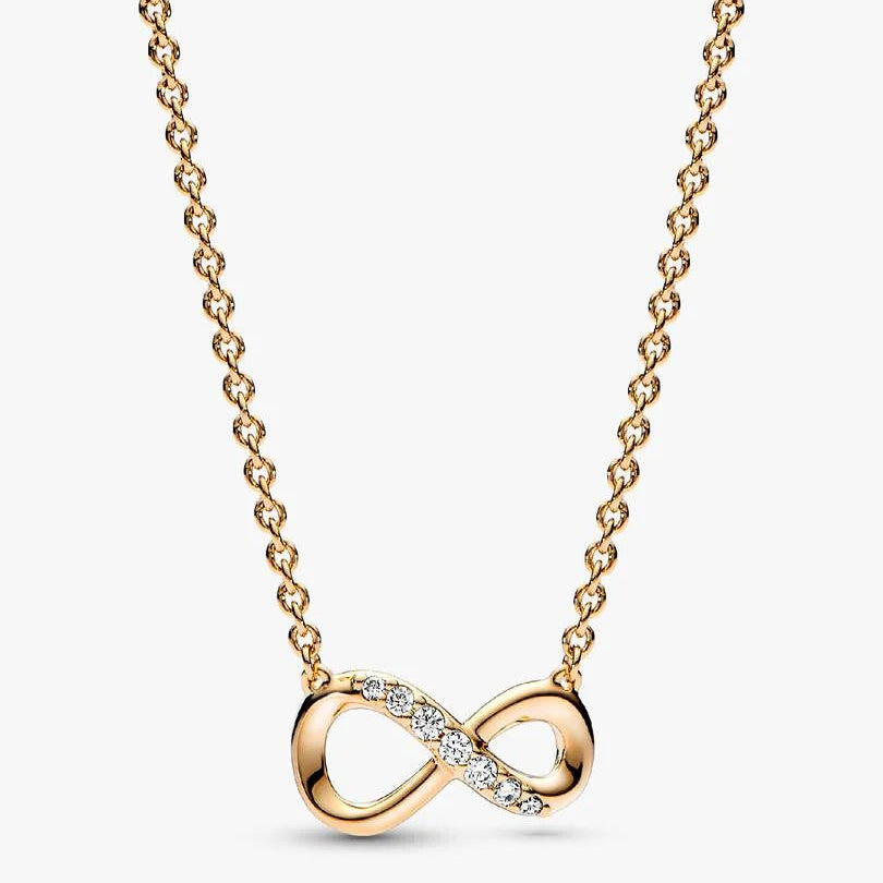 Sparkling Infinity Collier Pandora Necklace